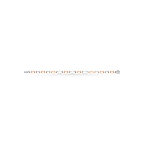 Bracelet with multiple links on a white background
