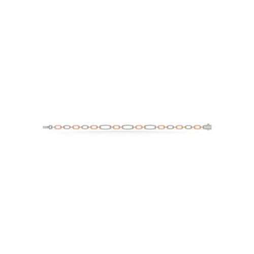 Bracelet with multiple links on a white background