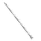 10K White Gold Diamond 2 Ct.Tw. Tennis Bracelet