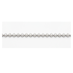 10K White Gold Diamond 2 Ct.Tw. Tennis Bracelet