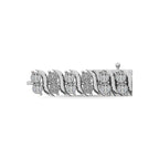 925 Silver Diamond 1/4 Ct.Tw. Fashion Bracelet