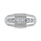 Men’s 14K White Gold Diamond 1 Ct.Tw. Fashion Ring