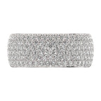 Men’s 14K White Gold Diamond 1/2 Ct.Tw. Pave Set Band
