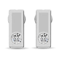 Sterling Silver Diamond 1/20 Ct.Tw. Fashion Earrings