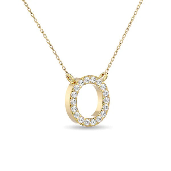 10K Yellow Gold Diamond 1/20 Ct.Tw. Fashion Pendant