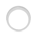 Men’s 14K White Gold Diamond 1 Ct.Tw. Wedding Band