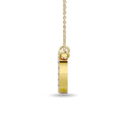 10K Yellow Gold Diamond 1/20 Ct.Tw. Fashion Pendant