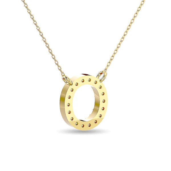 10K Yellow Gold Diamond 1/20 Ct.Tw. Fashion Pendant