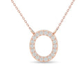 10K Rose Gold Diamond 1/20 Ct.Tw. Fashion Pendant