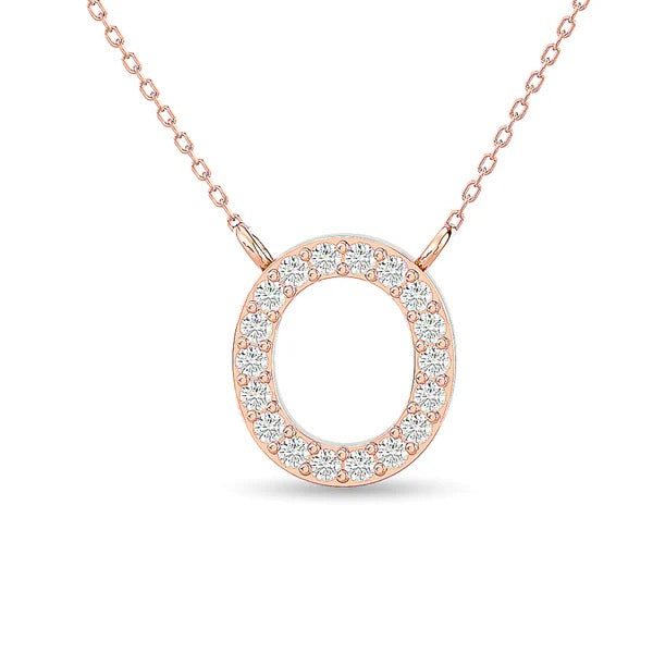 10K Rose Gold Diamond 1/20 Ct.Tw. Fashion Pendant