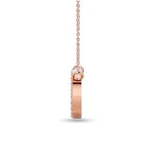 10K Rose Gold Diamond 1/20 Ct.Tw. Fashion Pendant