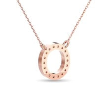 10K Rose Gold Diamond 1/20 Ct.Tw. Fashion Pendant