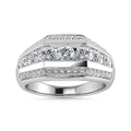 Men’s 14K White Gold Diamond 1 Ct.Tw. Fashion Ring