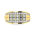 Men's 10K Yellow Gold Diamond 1/2 Ct.Tw. Fashion Ring