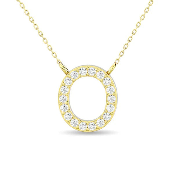 10K Yellow Gold Diamond 1/20 Ct.Tw. Fashion Pendant