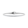 10K White Gold Lab Grown Diamond 2 Ct.Tw. Tennis Bracelet